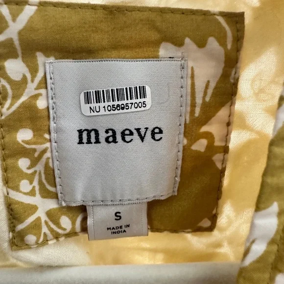 Maeve Mustard Floral Dress - Picture 3 of 5